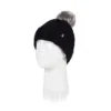 Heat Holders Womens Roll Up Pom Pom Hats -ThermaGear heat holders women s roll up pom pom hats 89