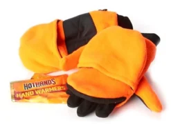 Hothands Fleece Heated Glove/Mitten - Blaze Orange