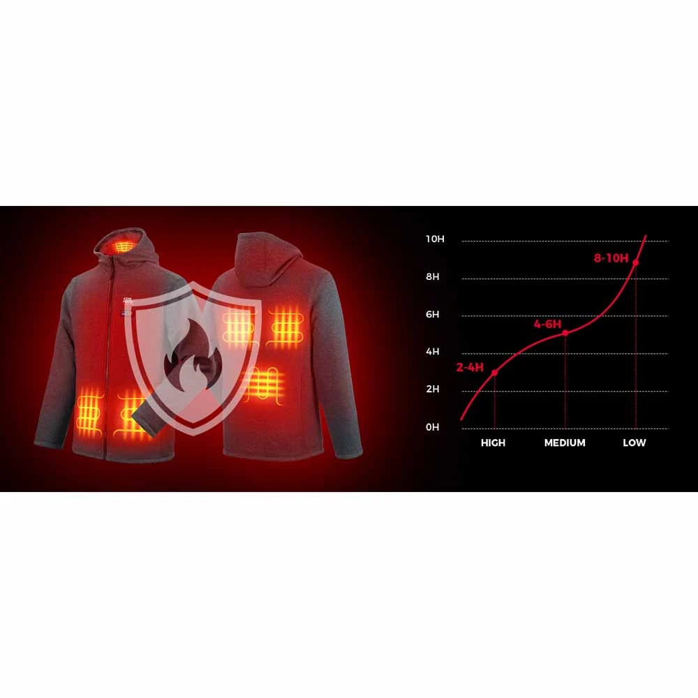 Kemimoto Heated Hoodie With 12V Battery Pack 10 Kemimoto Heated Hoodie With 12V Battery Pack - Image 8