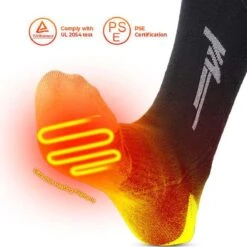 Kemimoto High-End Heated Socks With Rechargeable Batteries And Remote Control -ThermaGear kemimoto high end heated socks with rechargeable batteries and remote control 102