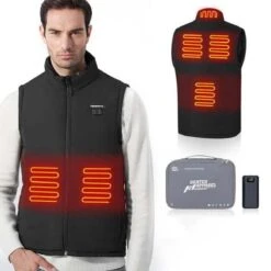 Kemimoto Mens Classs Dual Power Heated Vest