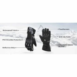 Kemimoto Motorcycle & Snowmobile 7V Heated Gloves -ThermaGear kemimoto motorcycle snowmobile heated gloves 130