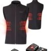 Lenz Heat Vest 1.0 For Men W/ RcB 1800 Battery Packs -ThermaGear lenz men s heated vest 56
