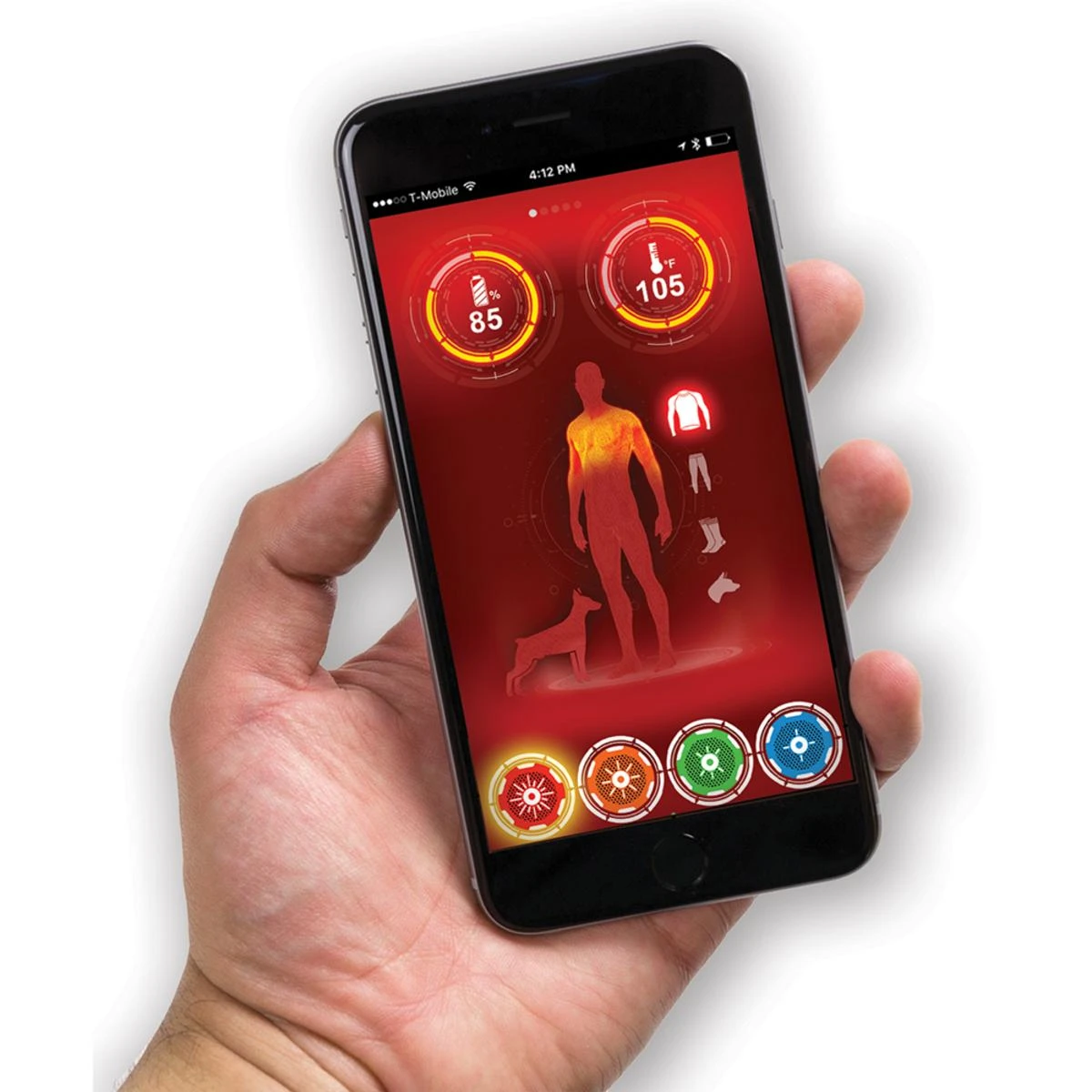 Mobile Warming 7.4V Mens Alpine BT Battery Heated Jacket - Previous Generation 7 Mobile Warming 7.4V Mens Alpine BT Battery Heated Jacket - Previous Generation - Image 5