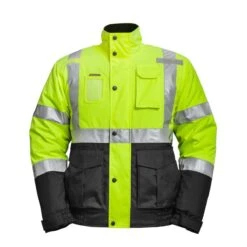 Mobile Warming 7.4V Mens Outdoor Worker Hi-Viz Heated Jacket -ThermaGear mobile warming 7 4v men s outdoor worker hi viz heated jacket 30
