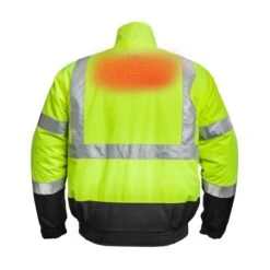 Mobile Warming 7.4V Mens Outdoor Worker Hi-Viz Heated Jacket -ThermaGear mobile warming 7 4v men s outdoor worker hi viz heated jacket 31