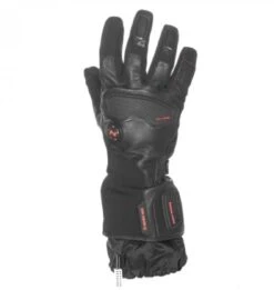 Mobile Warming Barra Leather/Textile Heated Gloves - 12 Volt Motorcycle - 2019 Model (3XL)