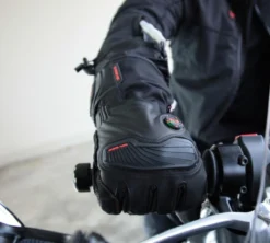 Mobile Warming Barra Leather/Textile Heated Gloves - 12 Volt Motorcycle - 2019 Model (3XL) -ThermaGear mobile warming barra leather textile heated gloves 12 volt 78