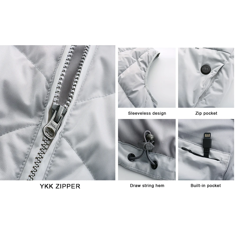 Mount Tec Mens Iwarm 1.0 Heated Vest (Vest Only) 11 Mount Tec Mens Iwarm 1.0 Heated Vest (Vest Only) - Image 9