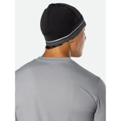Nathan HyperNight Reflective Beanie - Black/Geo Print -ThermaGear nathan hypernight reflective beanie black geo print 122