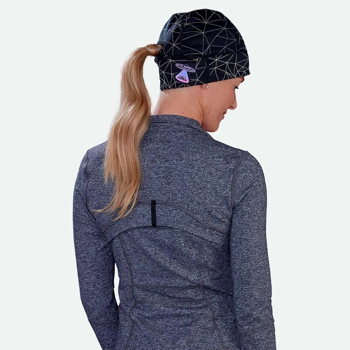 Nathan HyperNight Reflective Ponytail Beanie 8 Nathan HyperNight Reflective Ponytail Beanie - Image 6