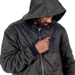 Pioneer Heated Fleece Hoodie Jacket (Jacket Only) -ThermaGear pioneer heated fleece hoodie jacket jacket only 15