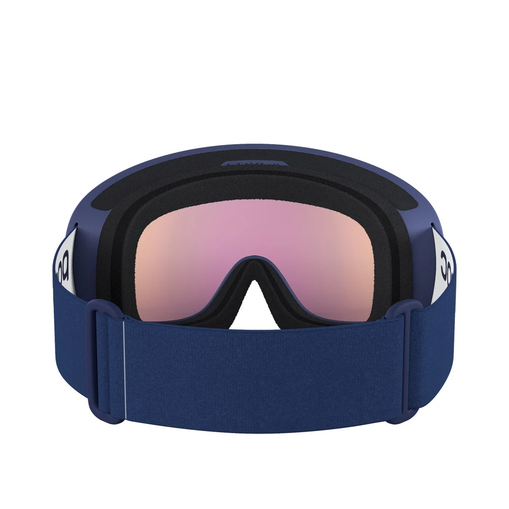 POC Fovea Ski Goggles Partly Sunny Orange Lens - Lead Blue Frame 6 POC Fovea Ski Goggles Partly Sunny Orange Lens - Lead Blue Frame - Image 4