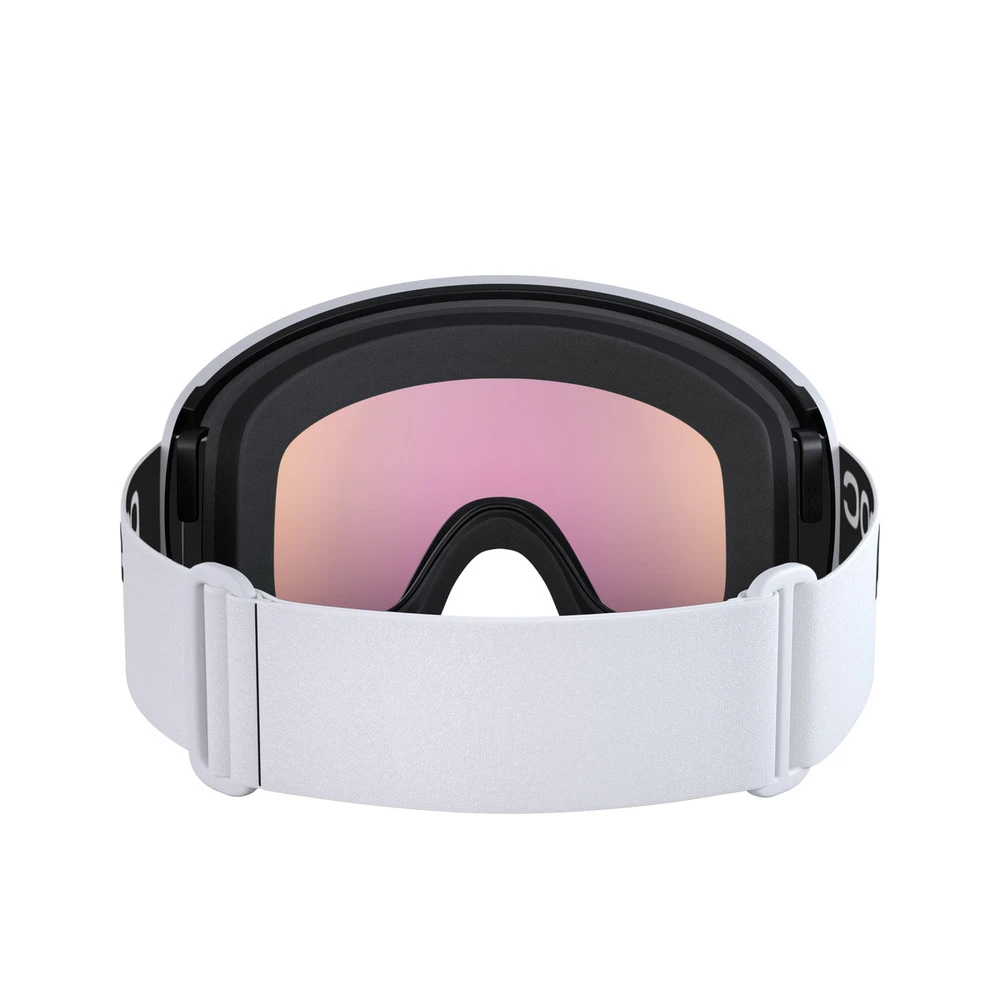 POC Orb Ski Goggles Partly Sunny Orange Lens - Hydrogen White Frame 6 POC Orb Ski Goggles Partly Sunny Orange Lens - Hydrogen White Frame - Image 4