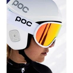 POC Retina Big Clarity Goggles Spektris Orange Lens - Hydrogen White Frame -ThermaGear poc retina big clarity goggles spektris orange lens hydrogen white frame 125
