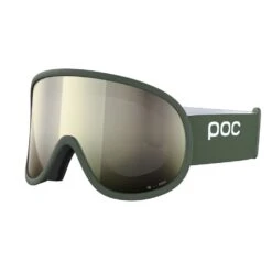 ThermaGear 16 POC Retina Ski Goggles Partly Sunny Ivory Lens - Epidote Green Frame
