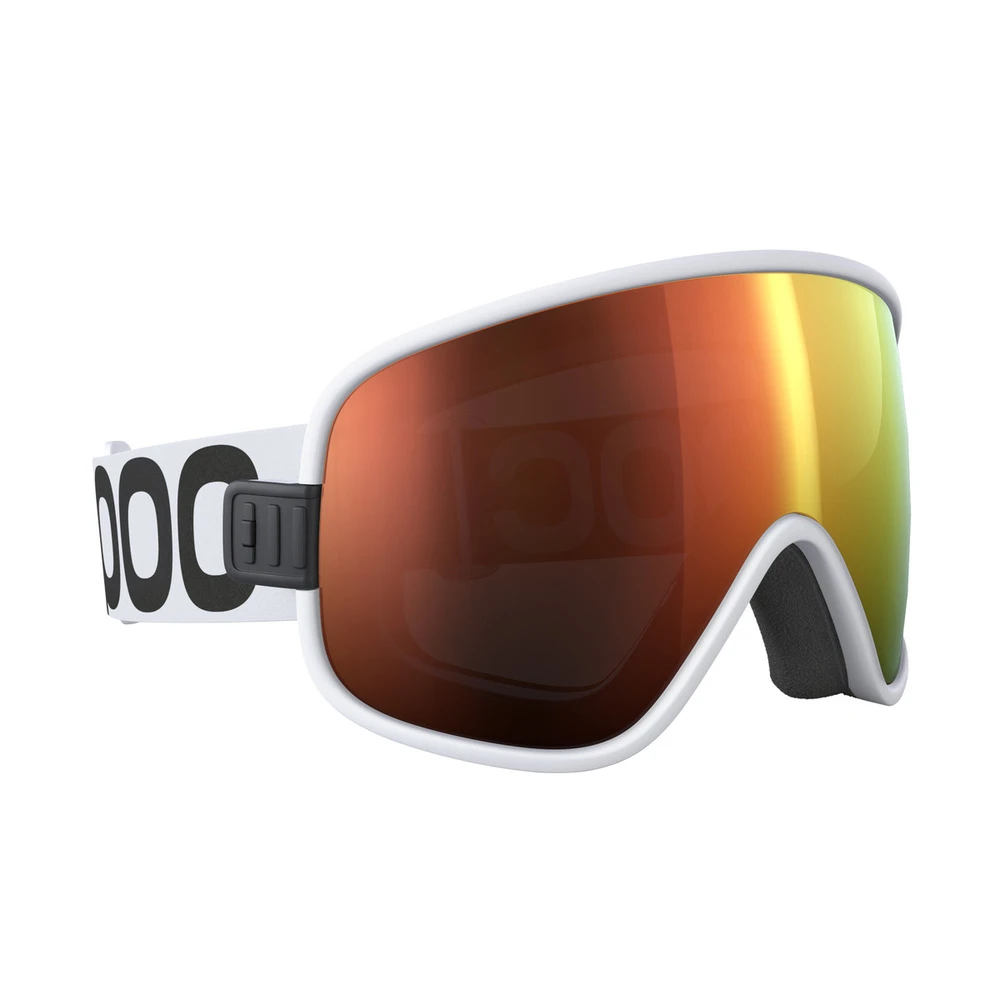 POC Vitrea Ski Goggles Partly Sunny Orange Lens - Hydrogen White Frame 5 POC Vitrea Ski Goggles Partly Sunny Orange Lens - Hydrogen White Frame - Image 3