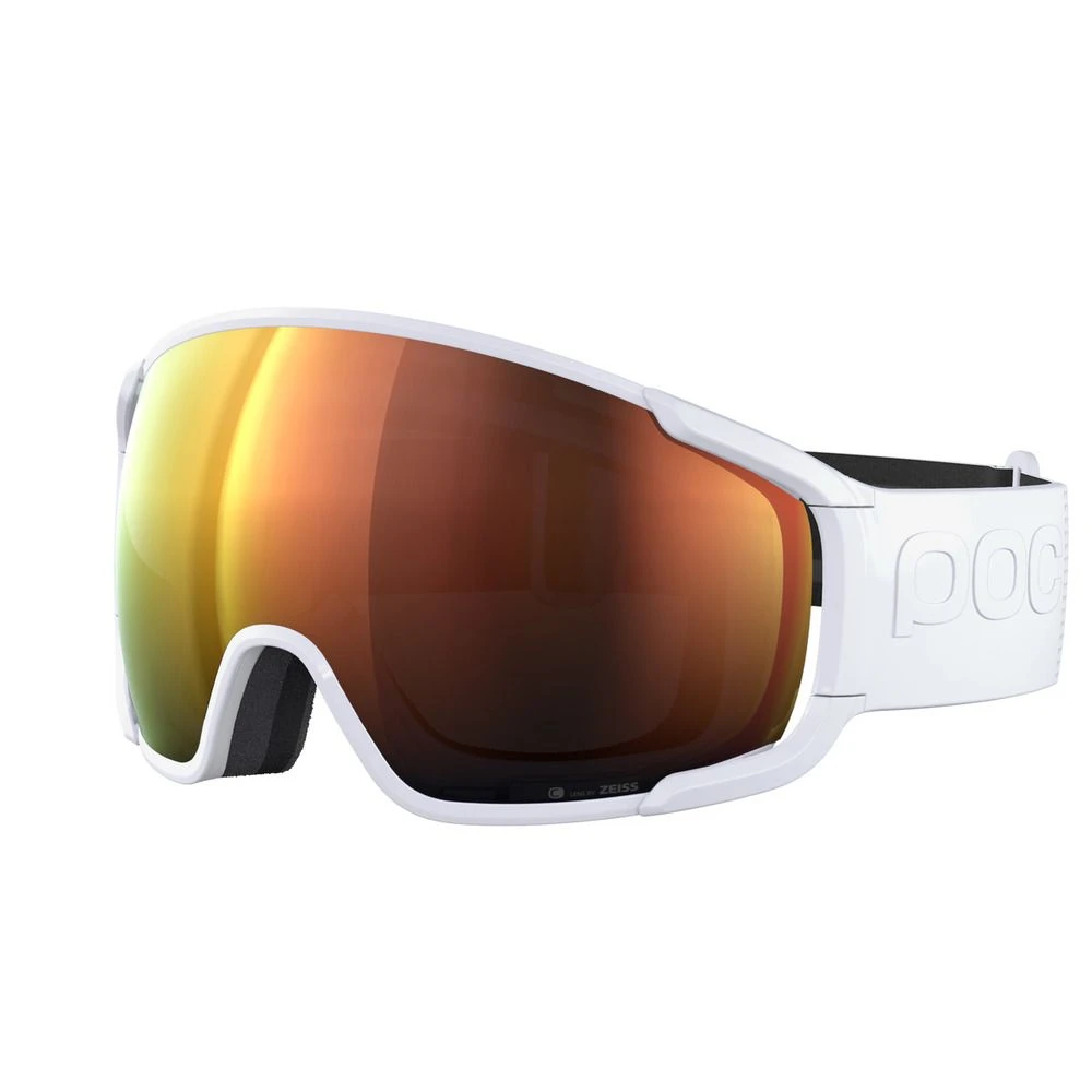 POC Zonula Ski Goggles Partly Sunny Orange Lens - Hydrogen White Frame 3 POC Zonula Ski Goggles Partly Sunny Orange Lens - Hydrogen White Frame