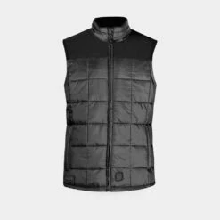 Racer Mens The District 2 Sleeveless Down Heated Vest -ThermaGear racer men s the district 2 sleeveless down heated jacket 10