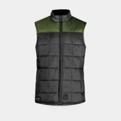 Racer Mens The District 2 Sleeveless Down Heated Vest -ThermaGear racer men s the district 2 sleeveless down heated jacket 12