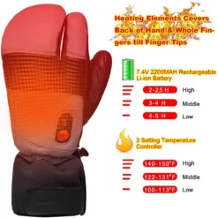 Savior Heat Unisex Battery Heated Ski Mittens 11 Savior Heat Unisex Battery Heated Ski Mittens -ThermaGear savior heat unisex battery heated ski mittens 126
