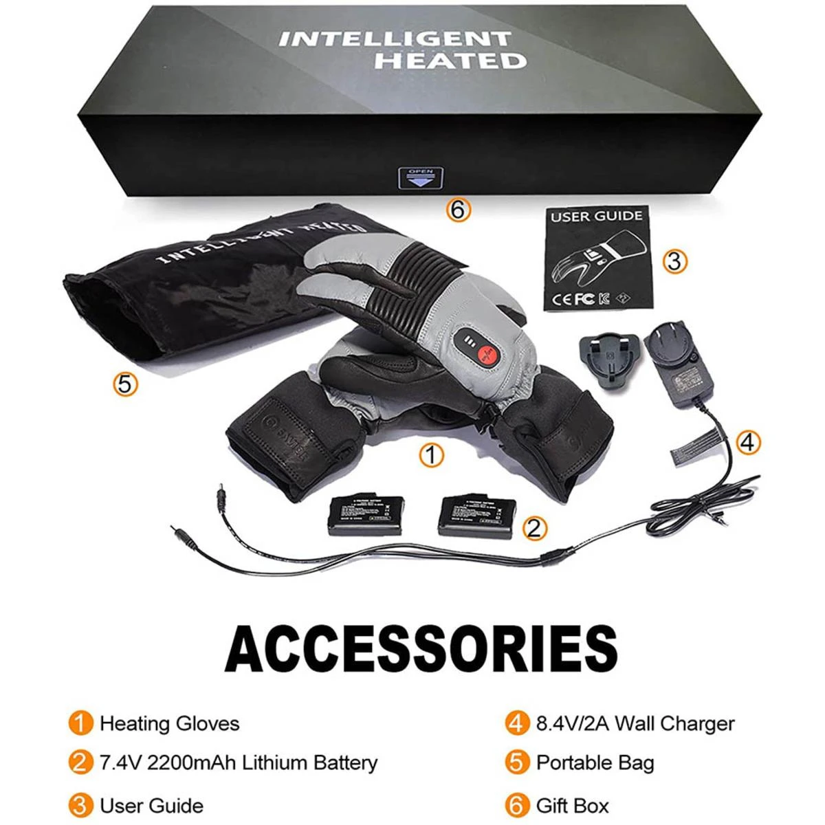 Savior Heat Unisex Battery Heated Ski Mittens 8 Savior Heat Unisex Battery Heated Ski Mittens - Image 6