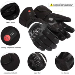 Savior Heat Unisex Electric Batteries Heated Gloves For Cycling, Motorcycle & Skiing 9 Savior Heat Unisex Electric Batteries Heated Gloves For Cycling, Motorcycle & Skiing -ThermaGear savior heat unisex electric batteries heated gloves for cycling motorcycle skiing 25
