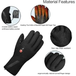Savior Heat Unisex Electric Rechargeable Heated Hand Warmer Gloves -ThermaGear savior heat unisex electric rechargeable heated hand warmer gloves 114
