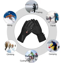 Savior Heat Unisex Electric Rechargeable Heated Hand Warmer Gloves -ThermaGear savior heat unisex electric rechargeable heated hand warmer gloves 115