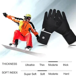 Savior Heat Unisex Electric Rechargeable Heated Liner Gloves -ThermaGear savior heat unisex electric rechargeable heated liner gloves 114