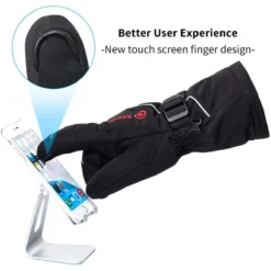 Savior Heat Unisex Rechargeable Battery Operated Electric Heated Three Finger Ski Mittens 11 Savior Heat Unisex Rechargeable Battery Operated Electric Heated Three Finger Ski Mittens -ThermaGear savior heat unisex rechargeable battery operated electric heated three finger ski mittens 127