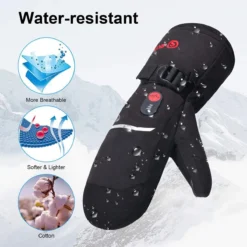 Savior Heat Unisex Rechargeable Battery Thermal Electric Heated Mittens 12 Savior Heat Unisex Rechargeable Battery Thermal Electric Heated Mittens -ThermaGear savior heat unisex rechargeable battery thermal electric heated mittens 124