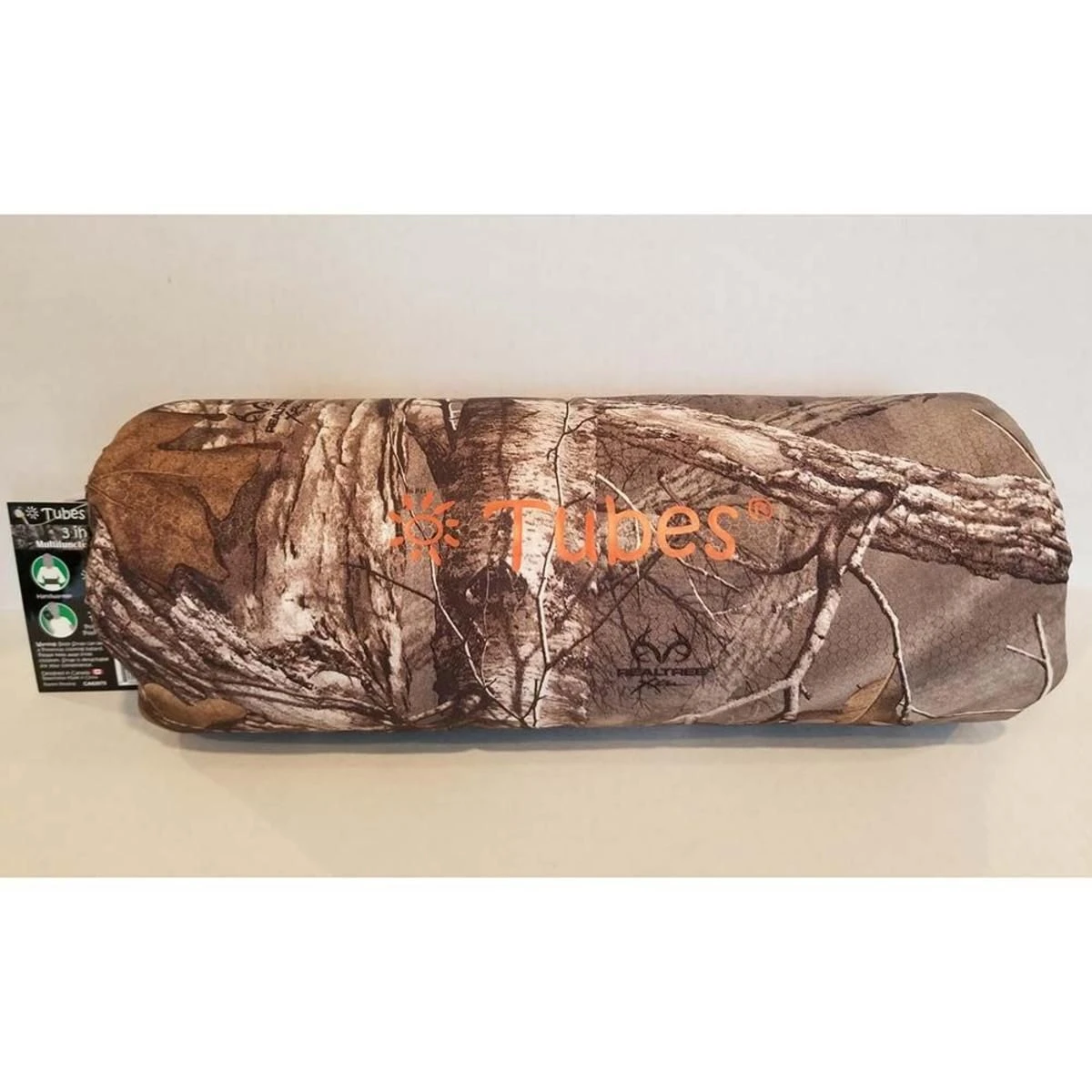 Tubes Canada Realtree Xtra Camo Sport Hunting 5-in-1 Hand Warmer - Orange Logo 3 Tubes Canada Realtree Xtra Camo Sport Hunting 5-in-1 Hand Warmer - Orange Logo