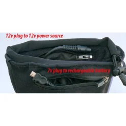 Volt Heat Fusion 12V/7V Dual Source Leather Motorcycle Heated Gloves -ThermaGear volt heat fusion 12v 7v dual source leather motorcycle heated gloves 111