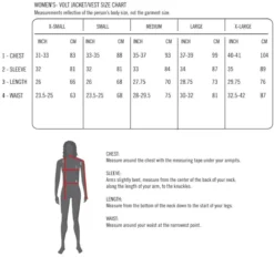 Volt Heat Cracow Womens 7V Insulated Heated Vest -ThermaGear volt resistance insulated heated vest for women 36