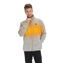 Weston Store Mens Heated Fleece Jacket