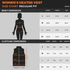 Weston Store Womens Upgraded Heated Vest -ThermaGear weston store women s upgraded heated vest 110